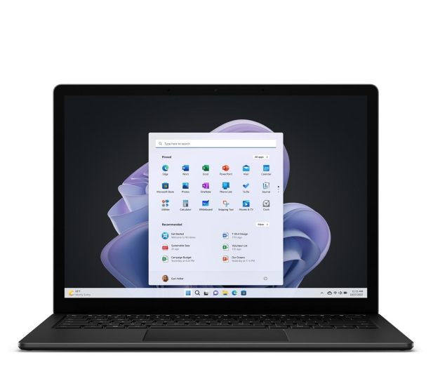 Microsoft Surface Laptop 5 13" i5/8GB/512GB/Win11 (Czarny) - 1081286 - zdjęcie